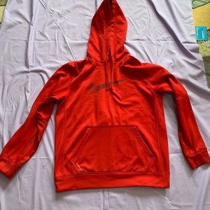 Nike thermafit red sweatshirt